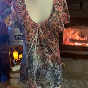 Burnout tee shirt from Maurices